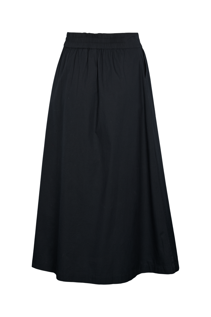 Basic Apparel Silje Long Skirt Nederdele 001 Black